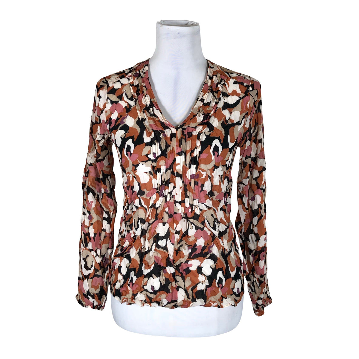 Unisex s.Oliver - Pluus, suurus 34 - Pruun (1)