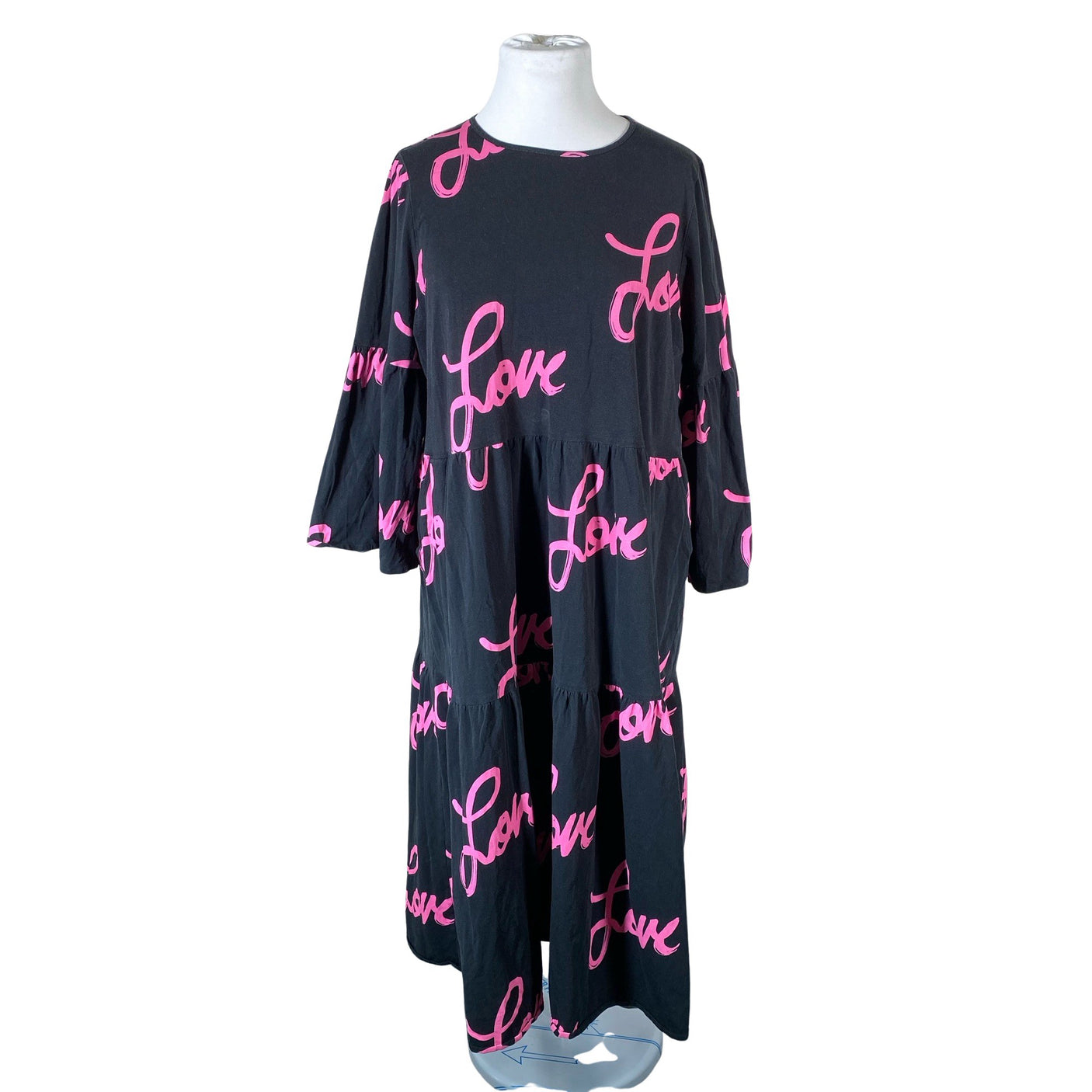 Unisex Vimma - Trikotaažist kleit, suurus 46 - Must (1)