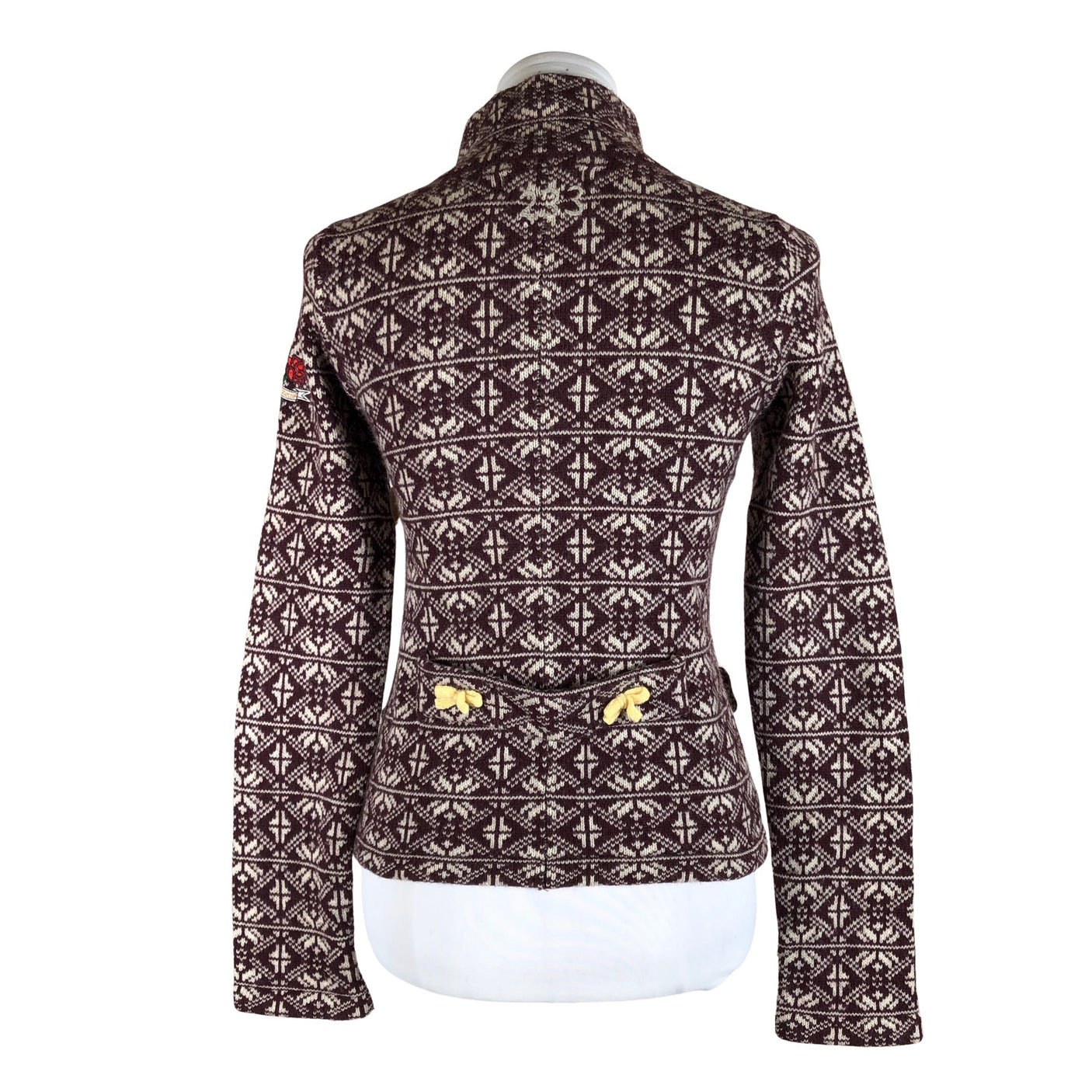 Unisex Odd Molly - Kardigan, suurus 36 - Veinipunane (2)