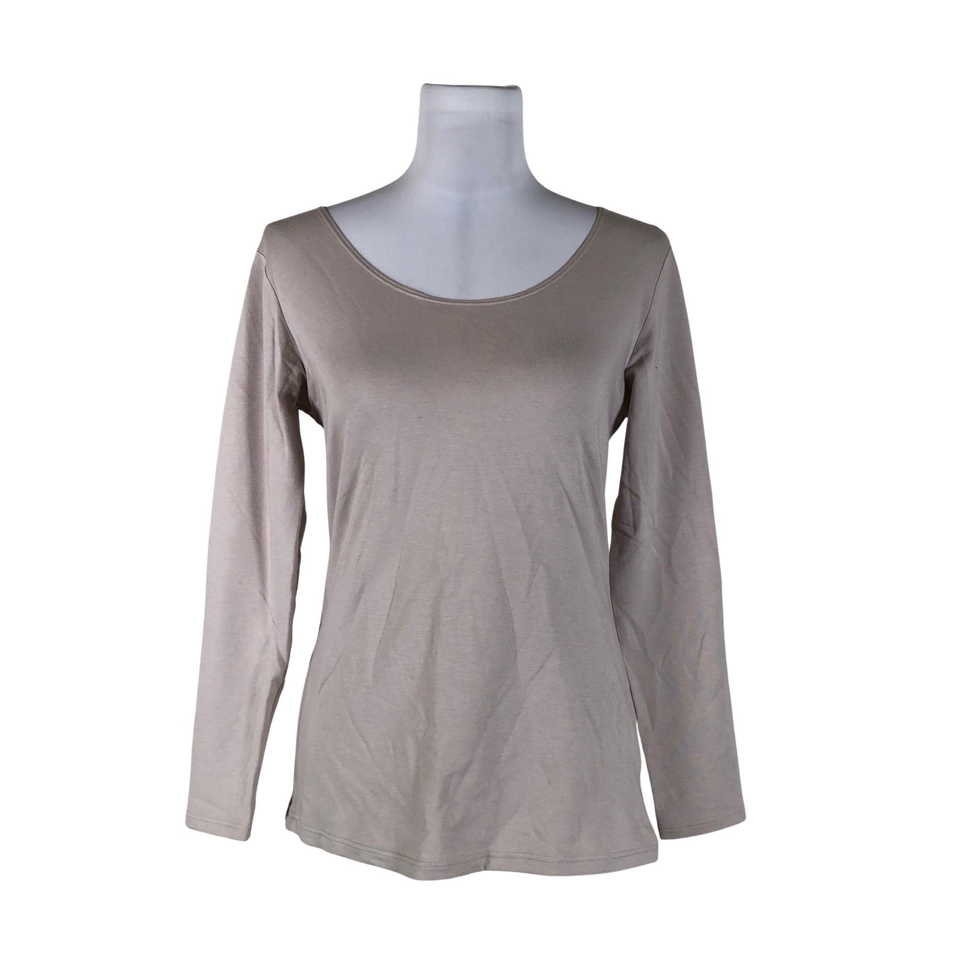 Unisex Uniqlo - Trikotaažist pluus, suurus 40 - Beige (1)