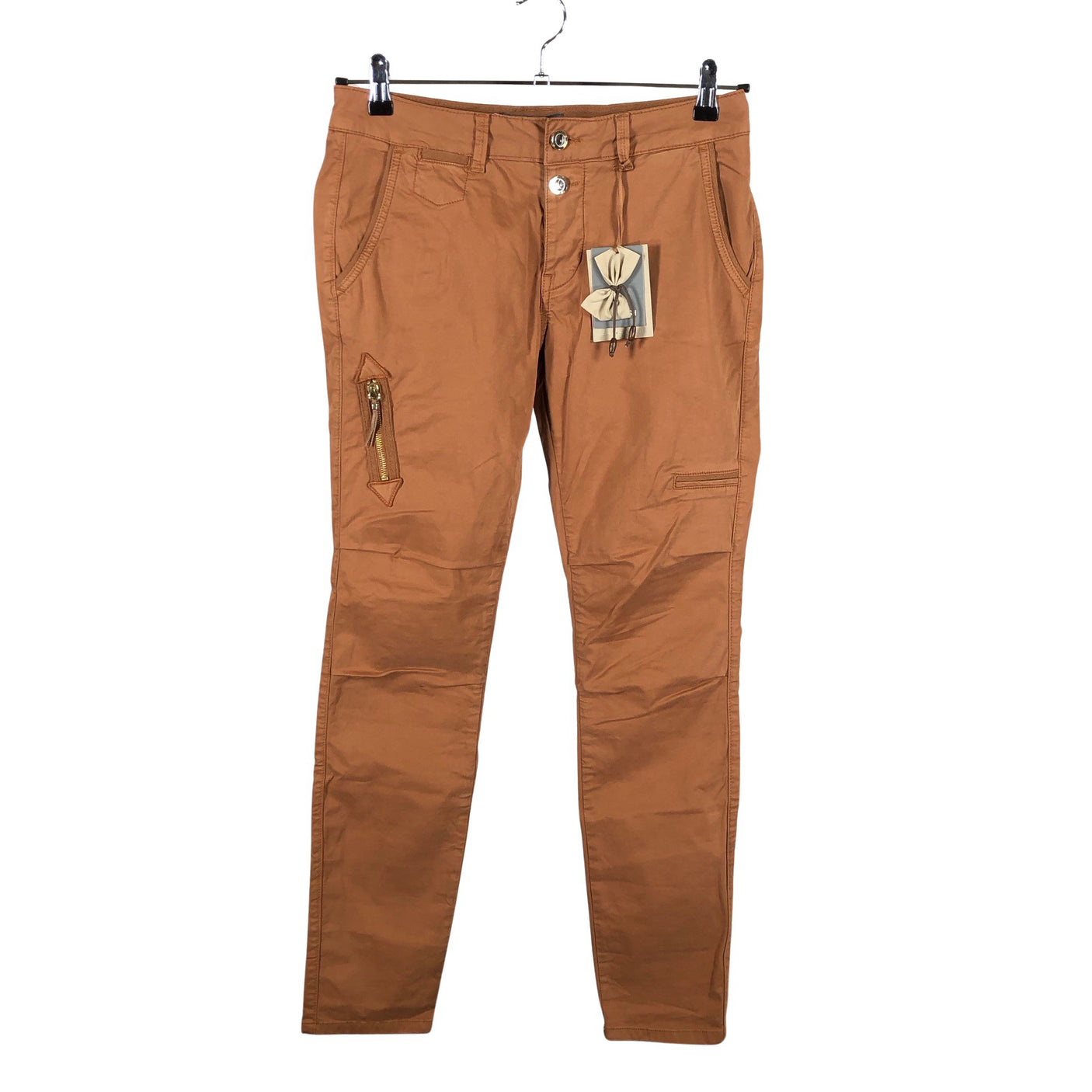 Unisex Mos Mosh - Mittevenivad püksid, suurus W27 - Pruun (1)