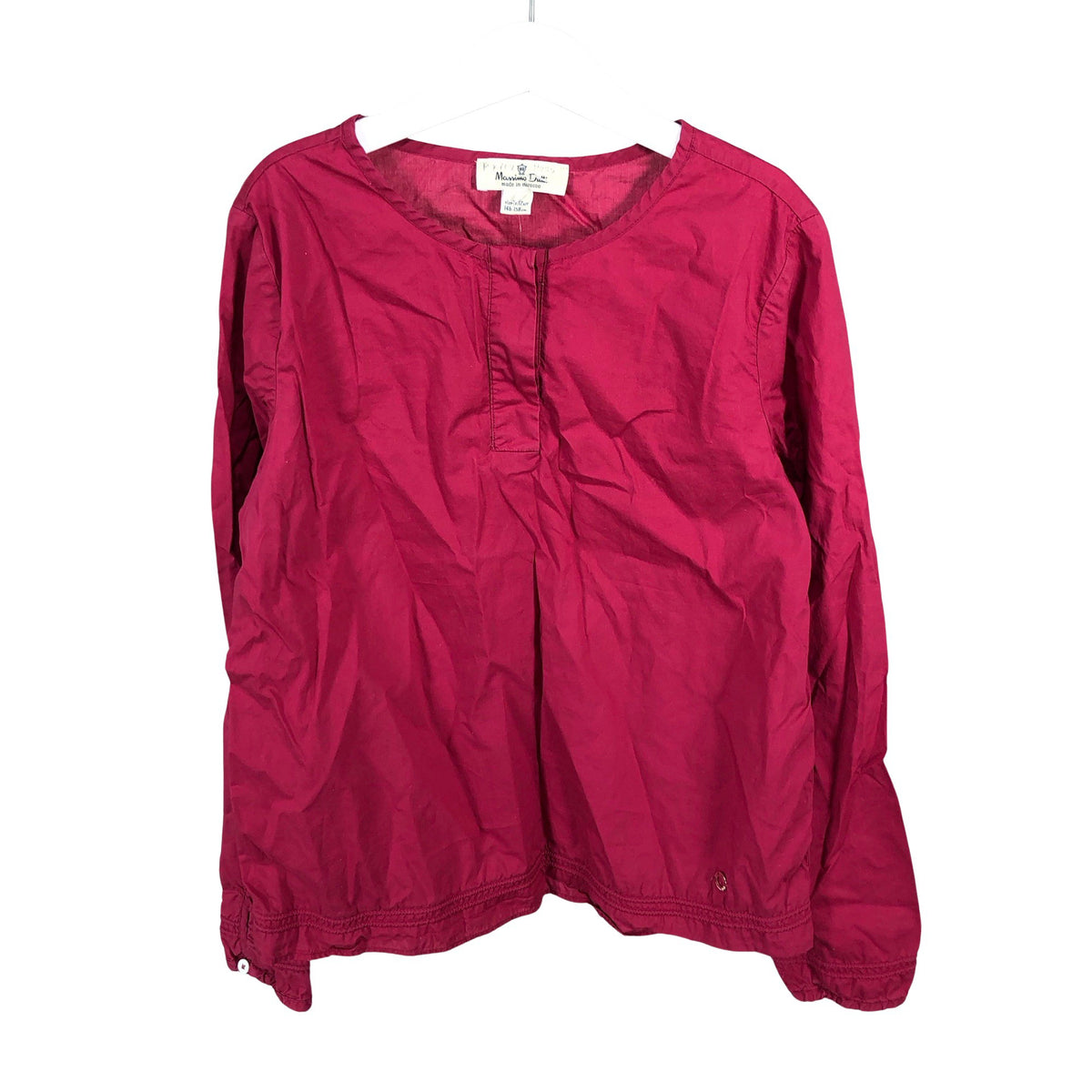 Unisex Massimo Dutti - Pluus, suurus 146 - 152 - Punane (1)