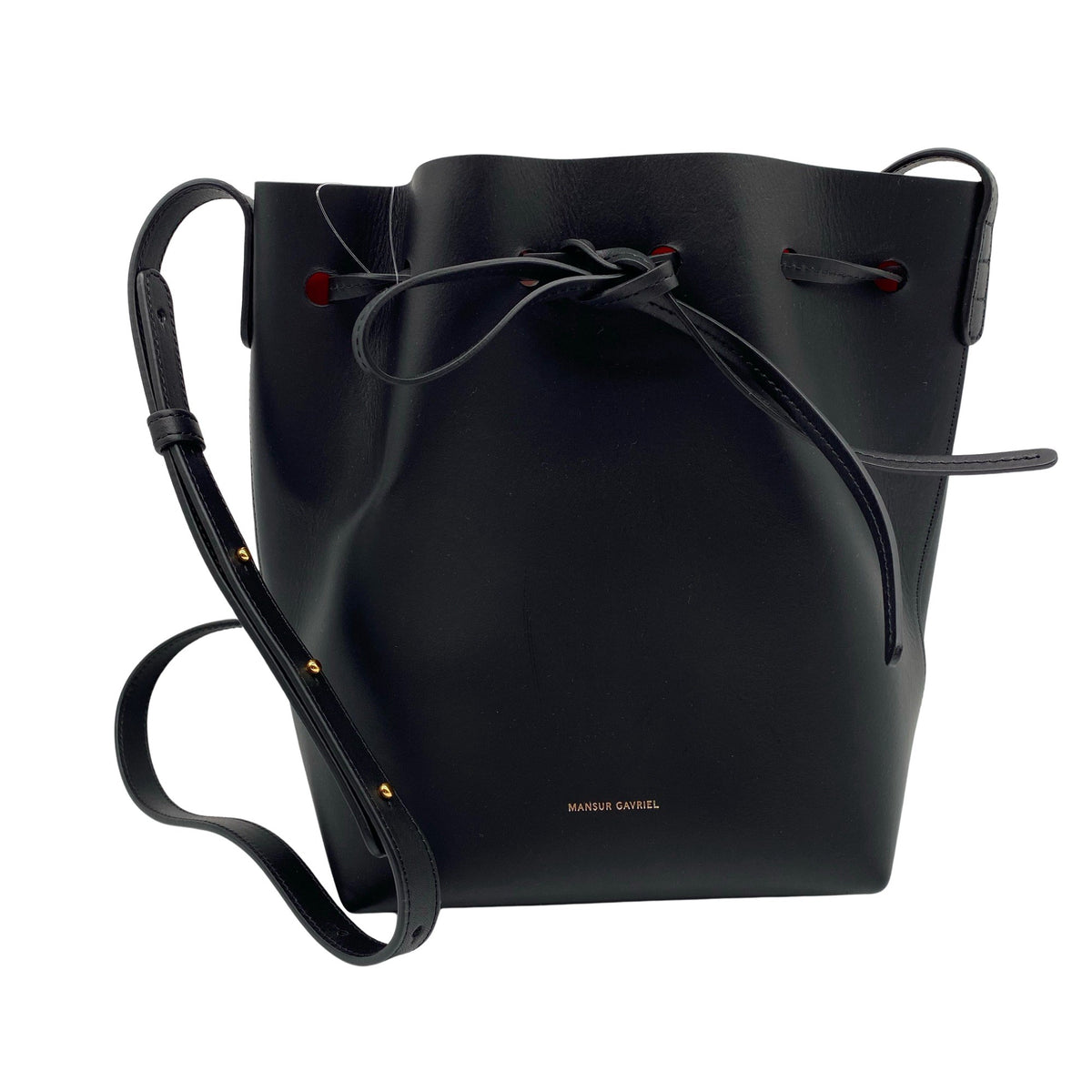 Unisex Mansur Gavriel - Õlakott, suurus Midi - Must (1)