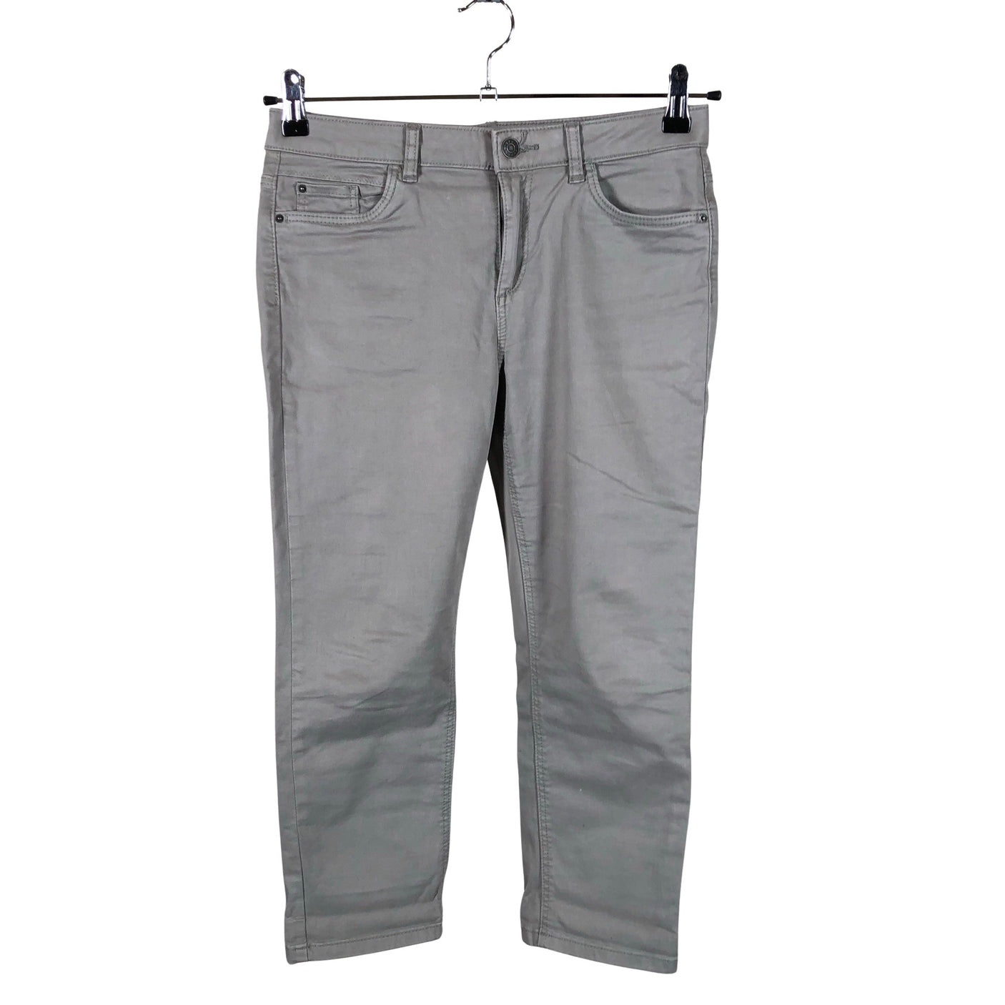Unisex Esprit - Teksast poolpikad püksid, suurus 36 - Hall (1)