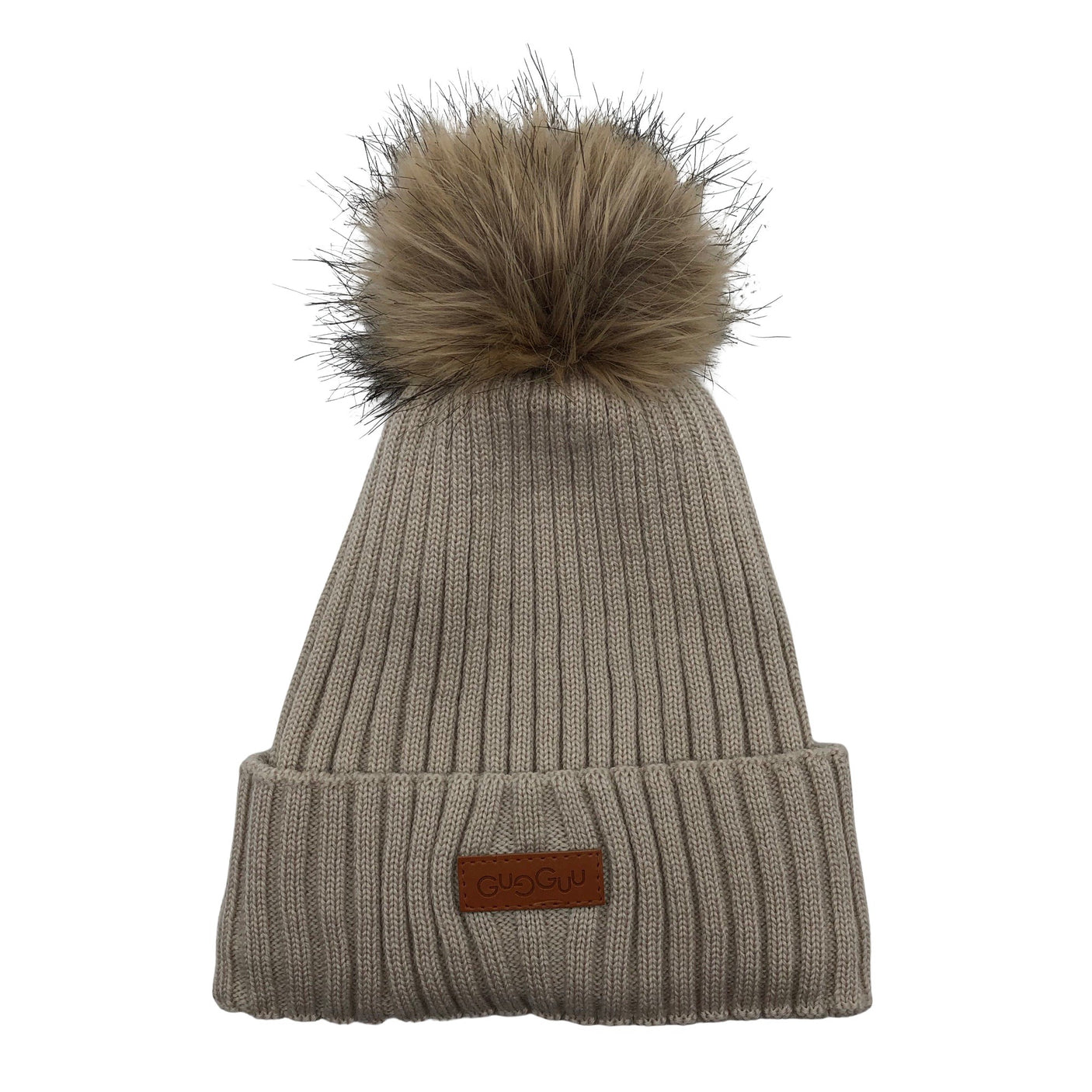 Unisex Gugguu - Talvemüts, suurus 42 - 44 cm - Beige (1)