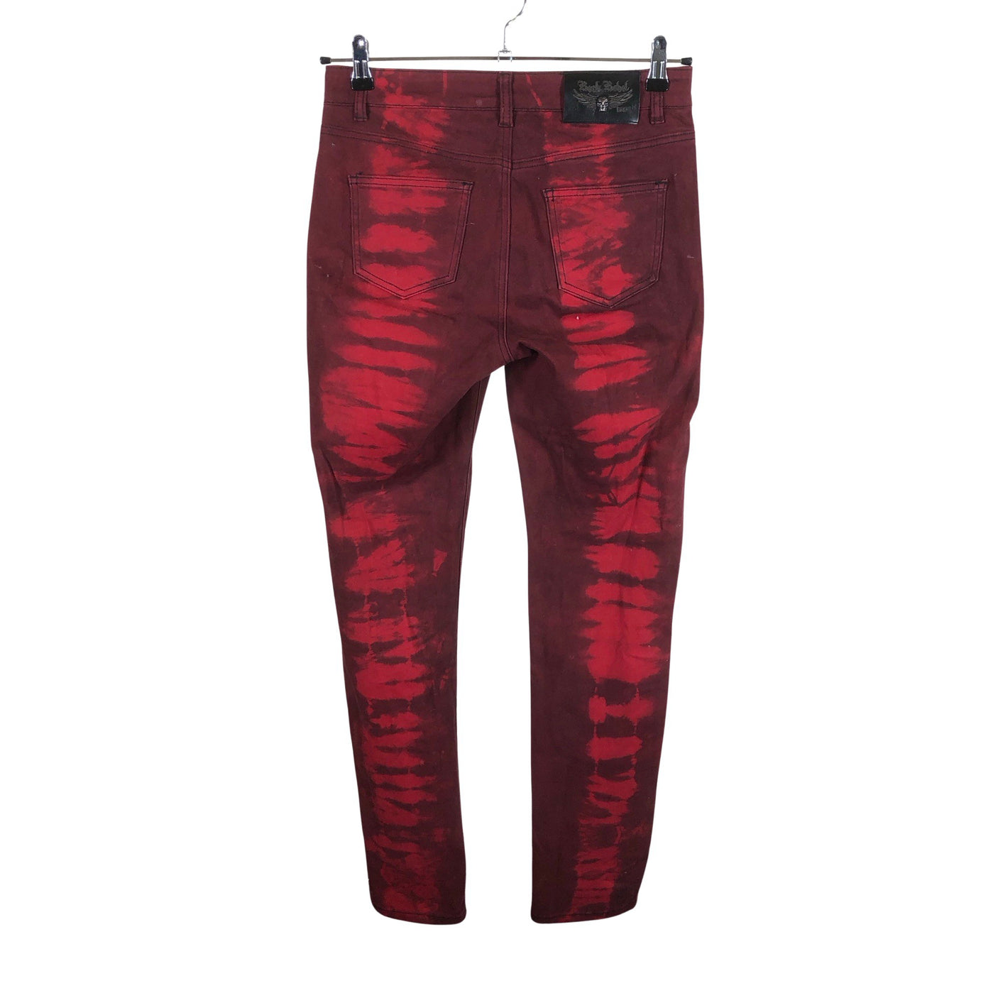 Unisex Rock Rebel - Teksad, suurus W30 - Veinipunane (2)