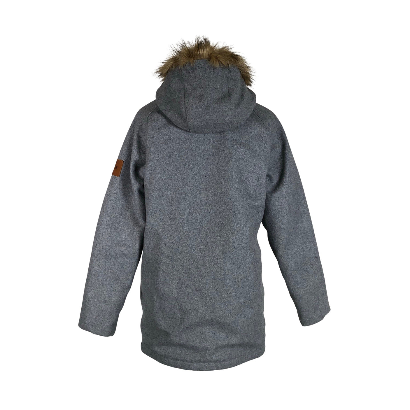 Unisex Makia - Villane mantel, suurus 34 - Hall (2)