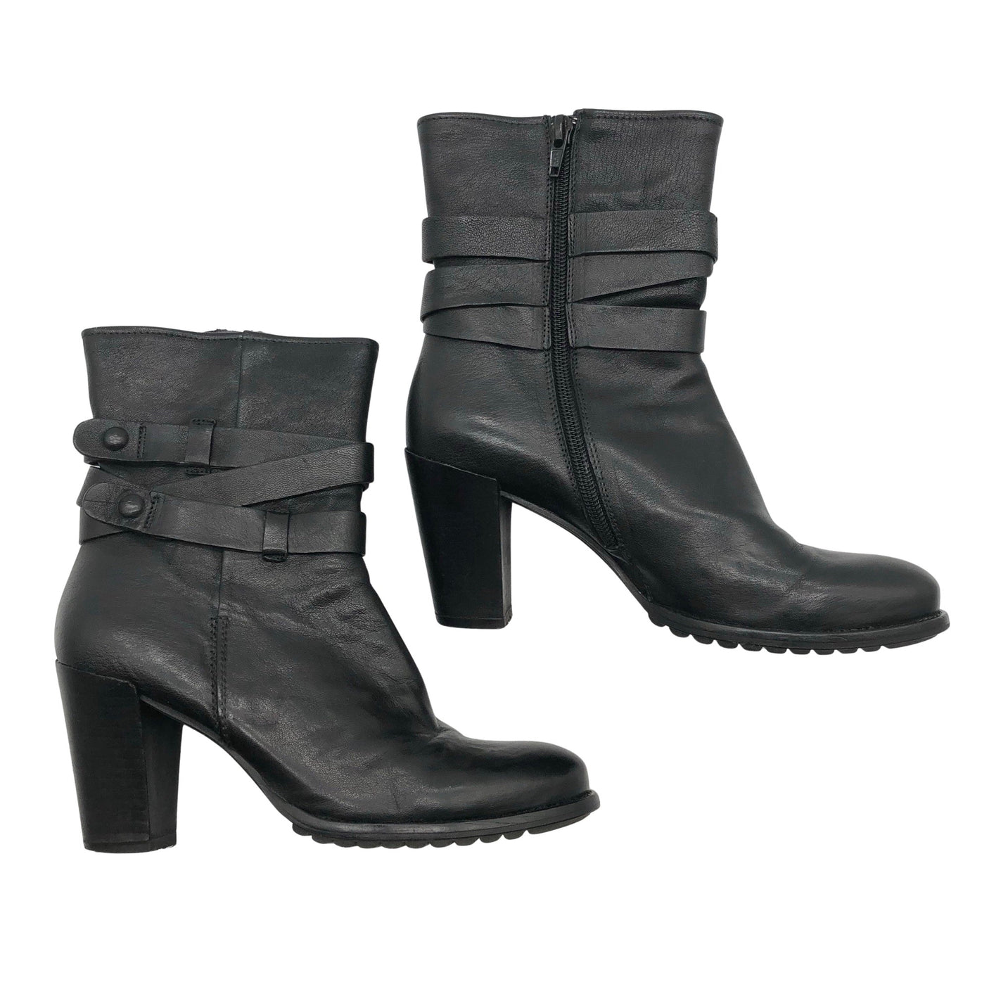 Unisex Zinda - Poolsaapad, suurus 37 - Must (1)