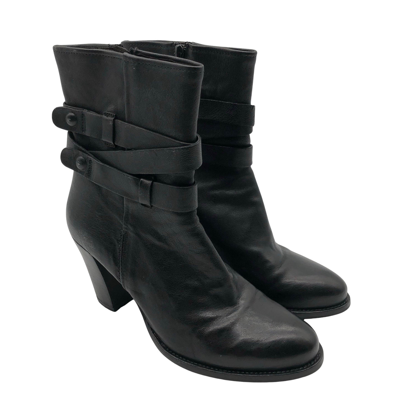 Unisex Zinda - Poolsaapad, suurus 37 - Must (2)