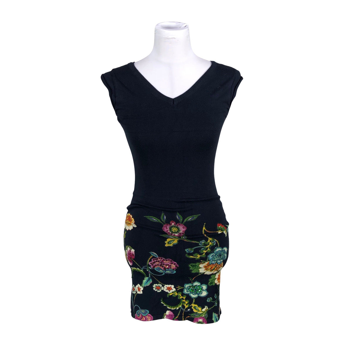 Unisex Desigual - Kootud kleit, suurus 32 - Sinine (1)