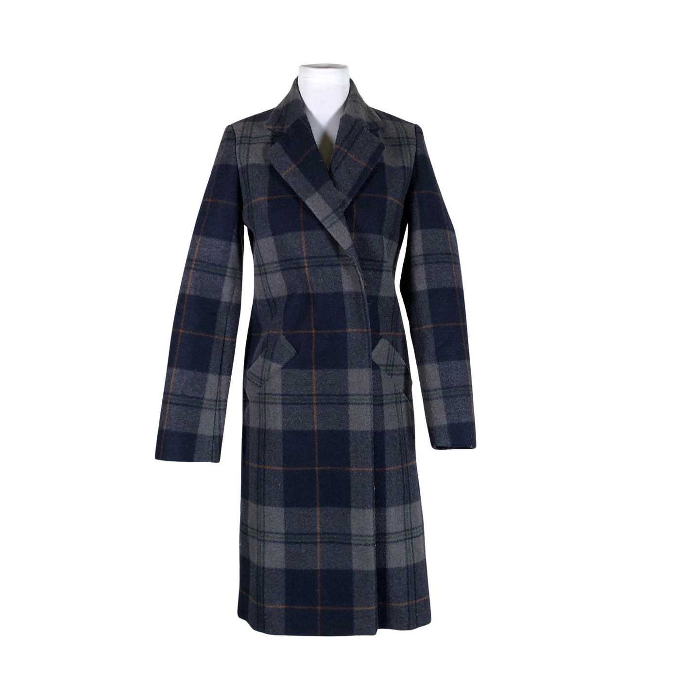 Unisex Minus - Villane mantel, suurus 34 - Sinine (1)