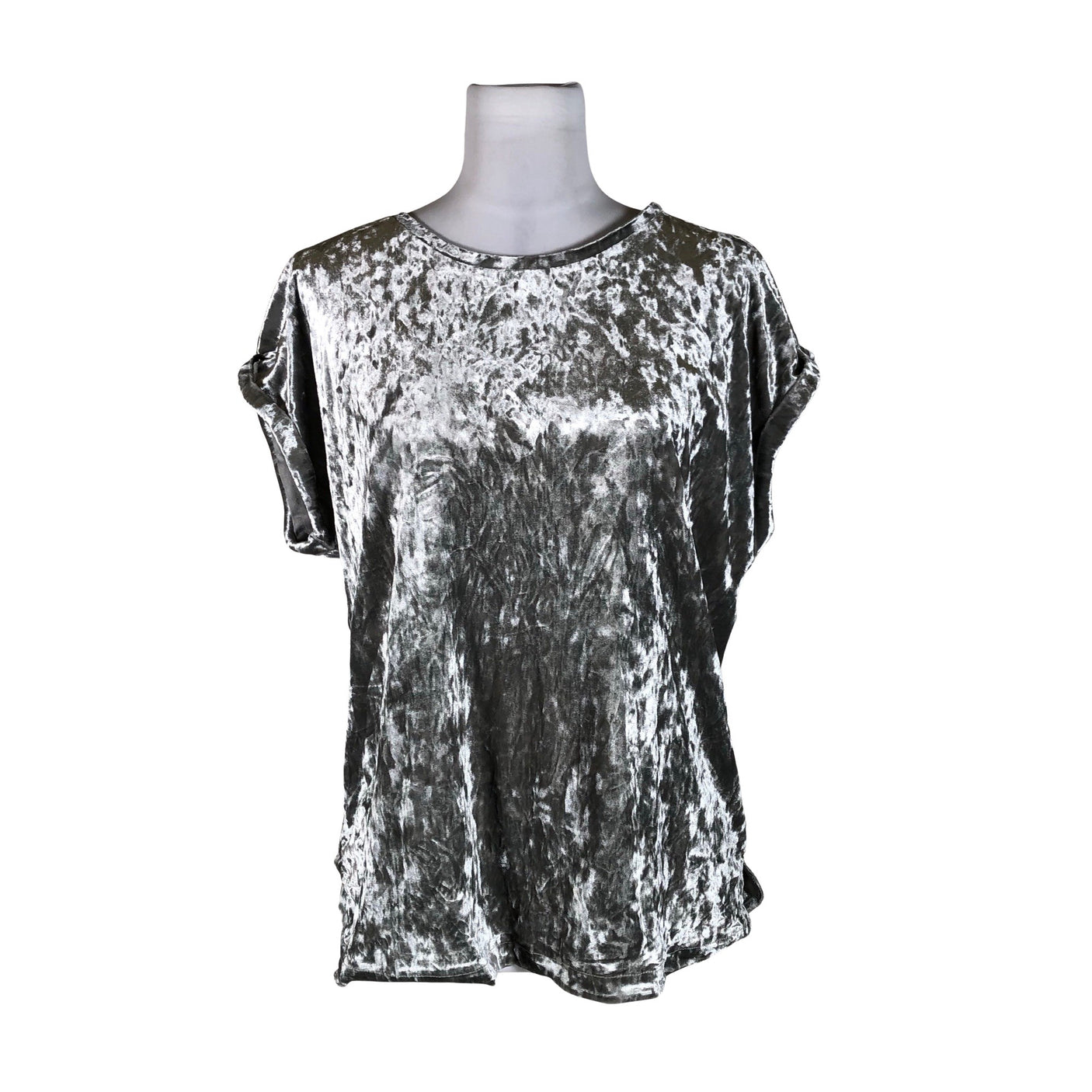 Unisex Lindex - T-särk, suurus 38 - Hall (1)