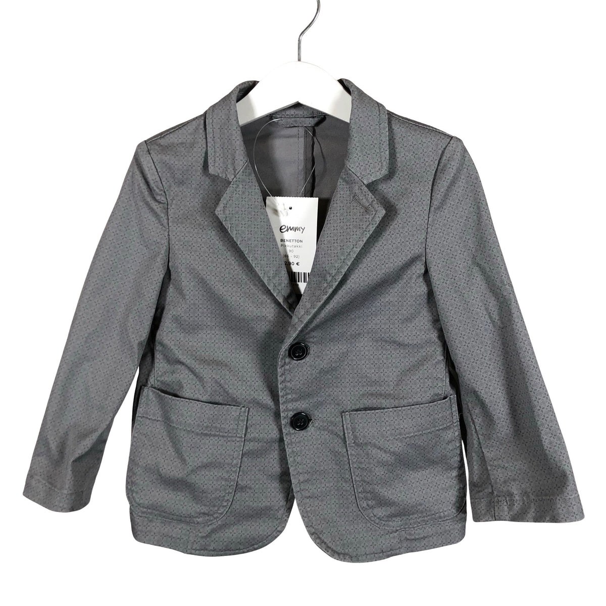 Unisex Benetton - Pintsak, suurus 86 - 92 - Hall (1)