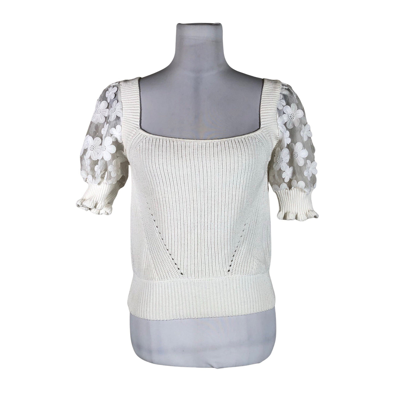 Unisex French Connection - Kampsun, suurus 38 - Valge (1)