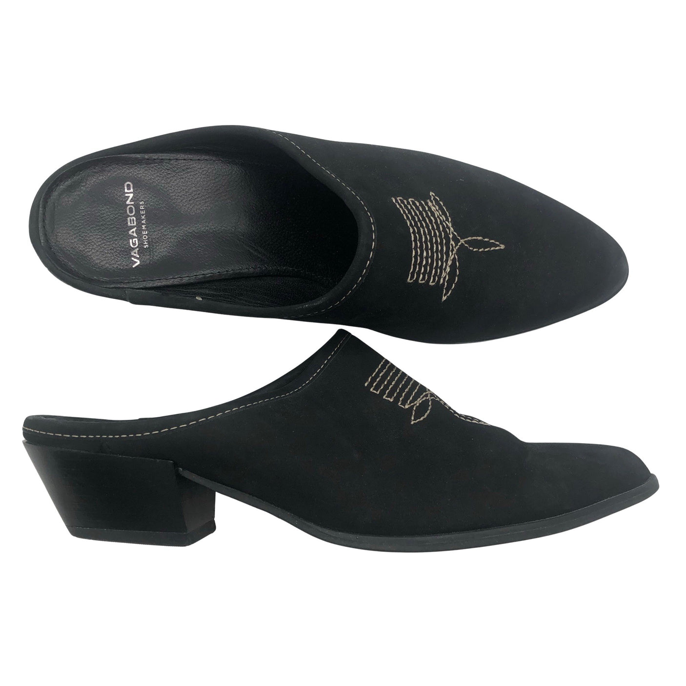 Unisex Vagabond - Lahtise kannaga jalanõud, suurus 38 - Must (1)