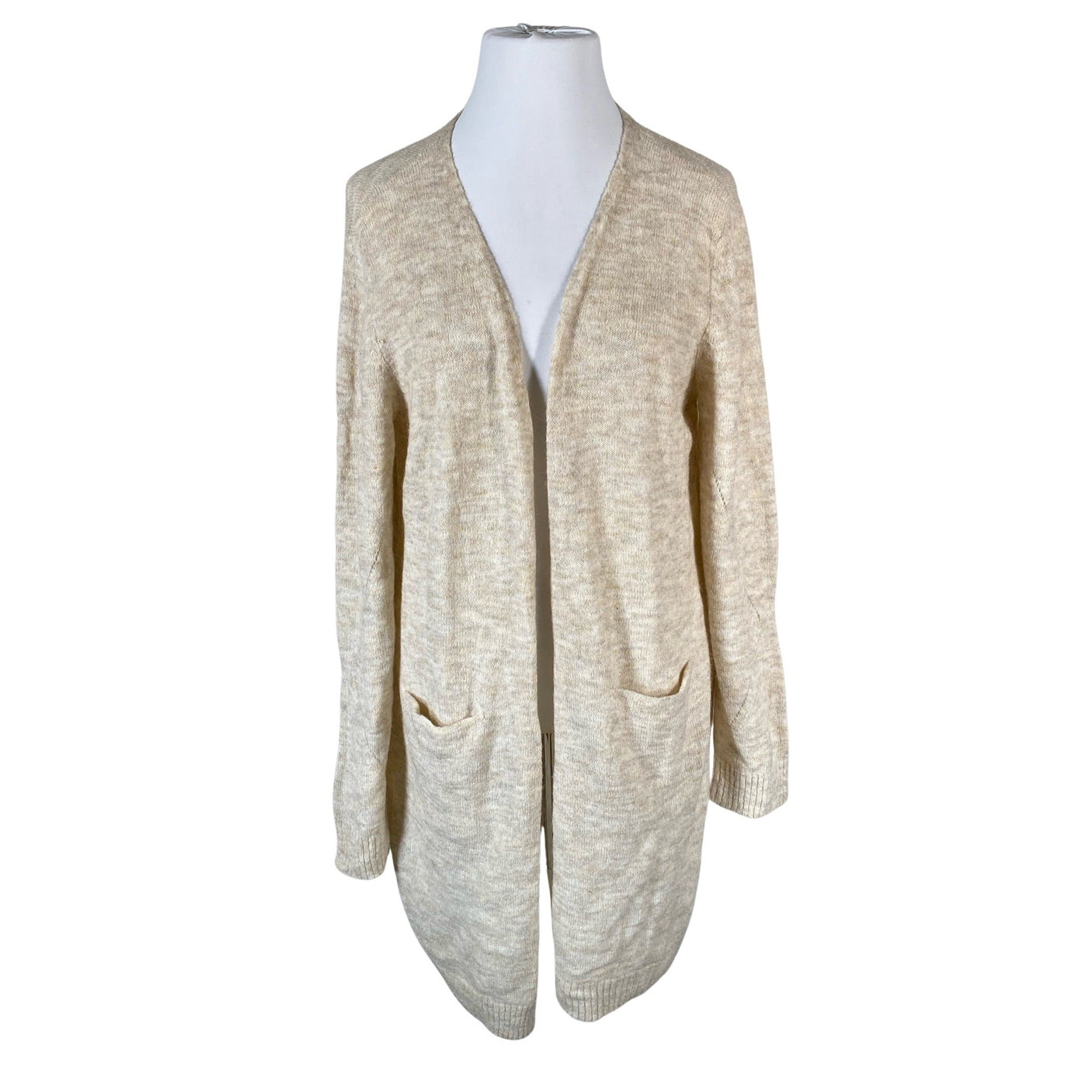 Unisex Cream - Kardigan, suurus 44 - Beige (1)