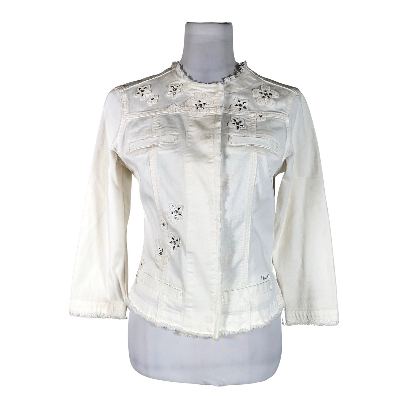 Unisex Liu Jo - Teksatagi, suurus 40 - Looduslik valge (1)