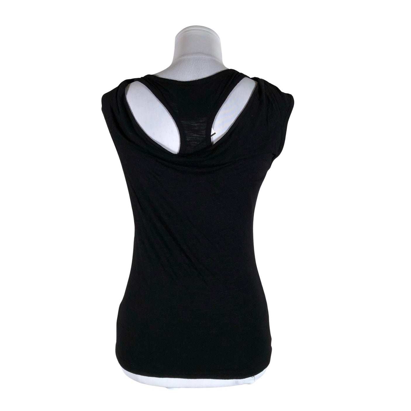 Unisex Guess - Trikotaažist topp, suurus 34 - Must (2)