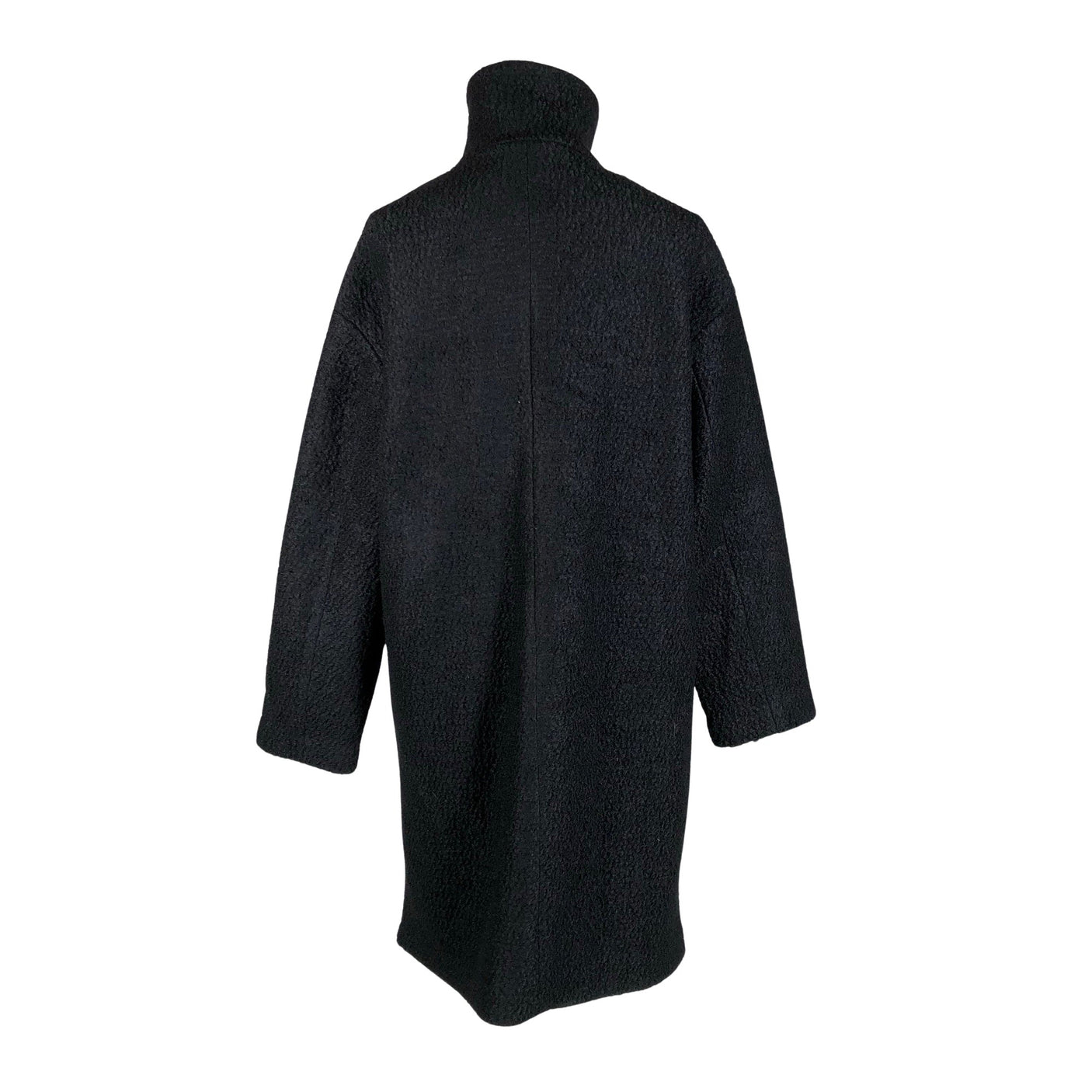 Unisex Lindex - Villane mantel, suurus 36 - Must (2)