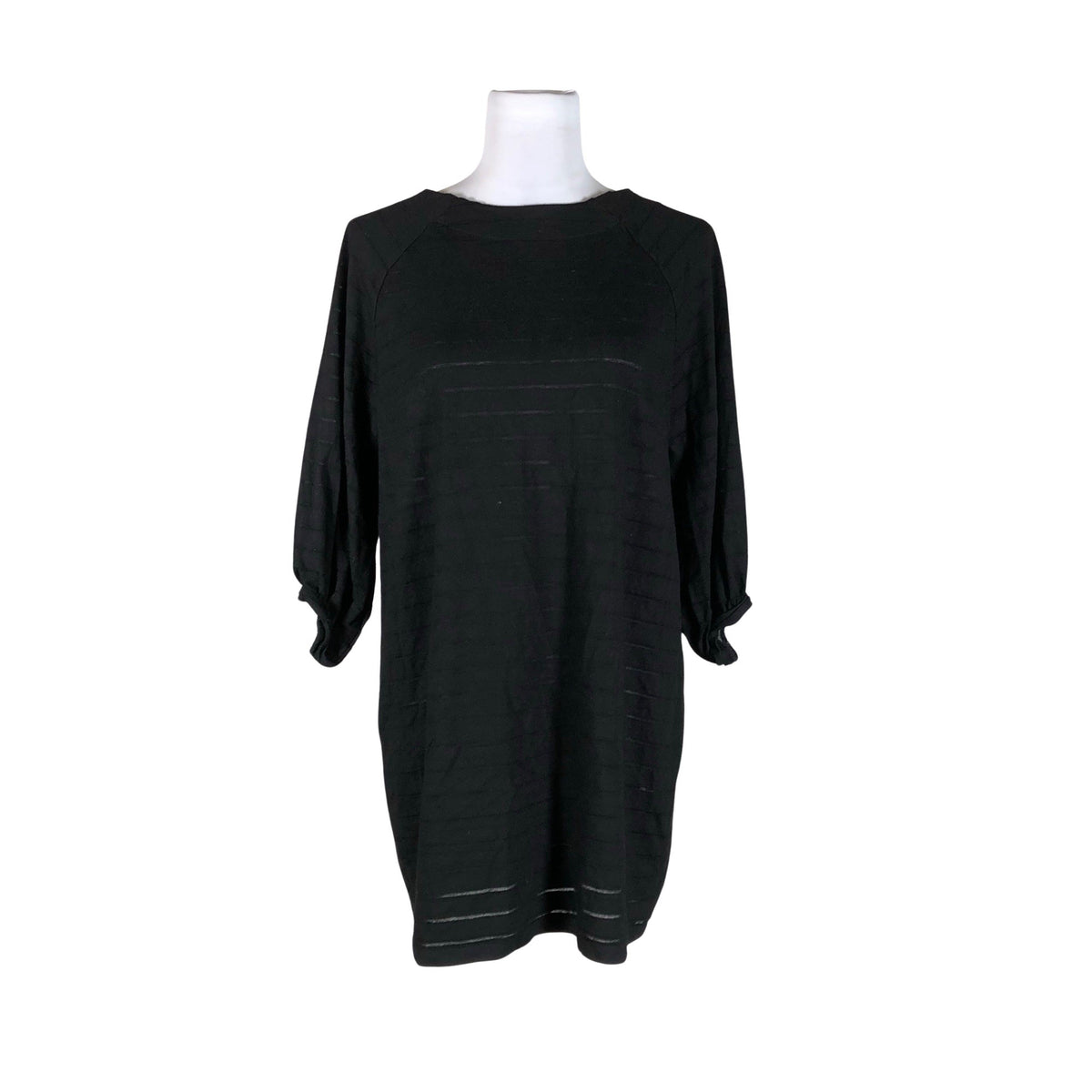 Unisex Nanso - Trikotaažist tuunika, suurus 38 - Must (1)