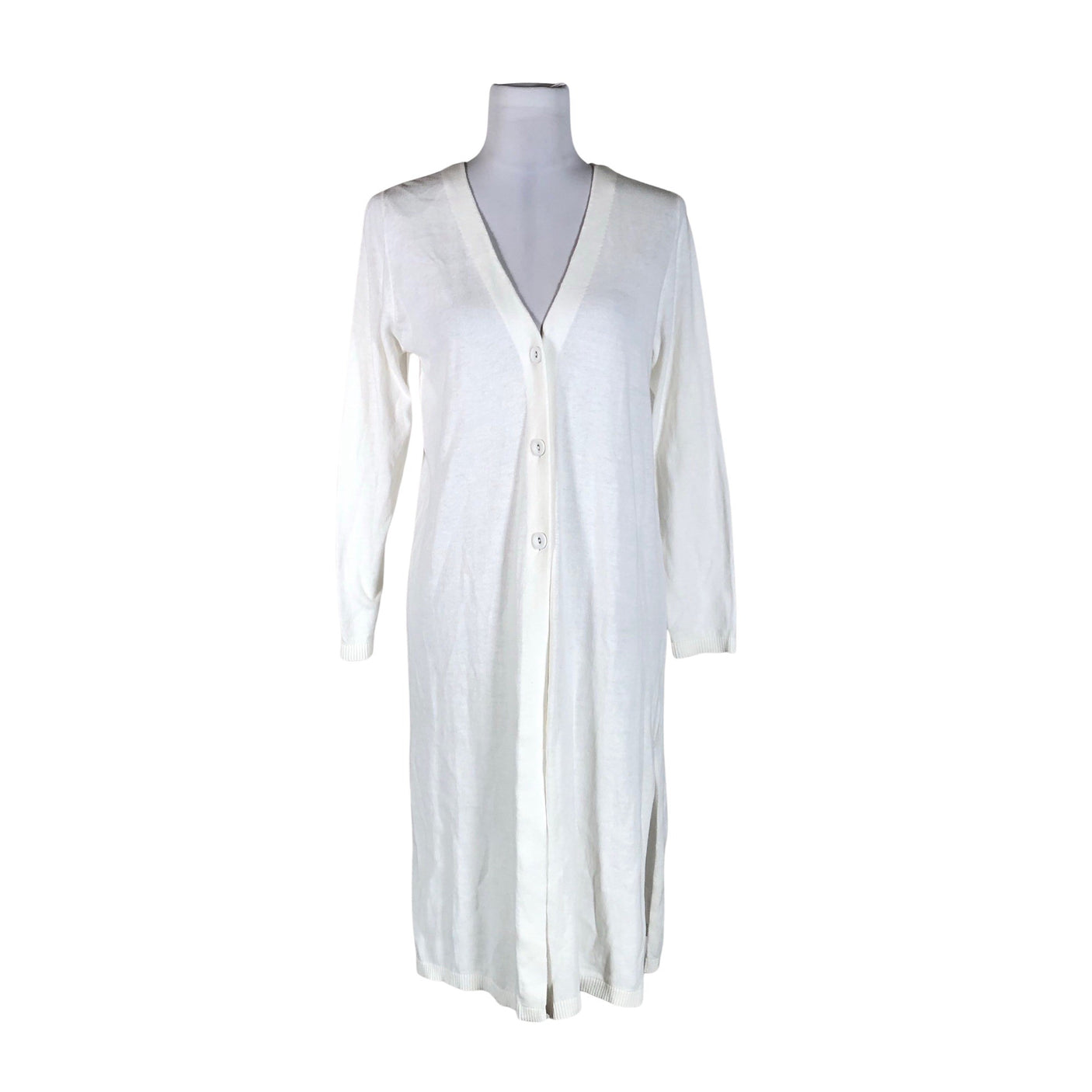 Unisex Nanso - Kardigan, suurus 34 - Valge (1)