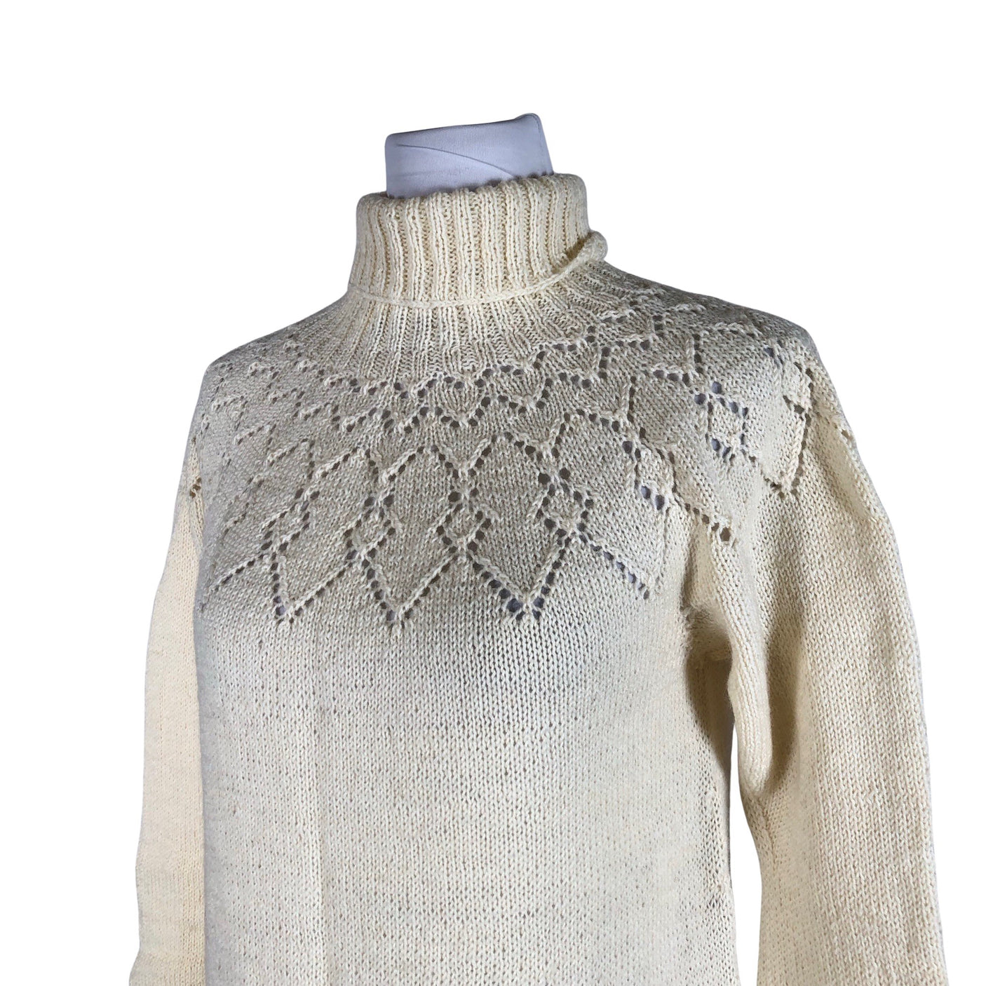 Unisex Handmade - Kootud kleit, suurus 36 - Looduslik valge (3)