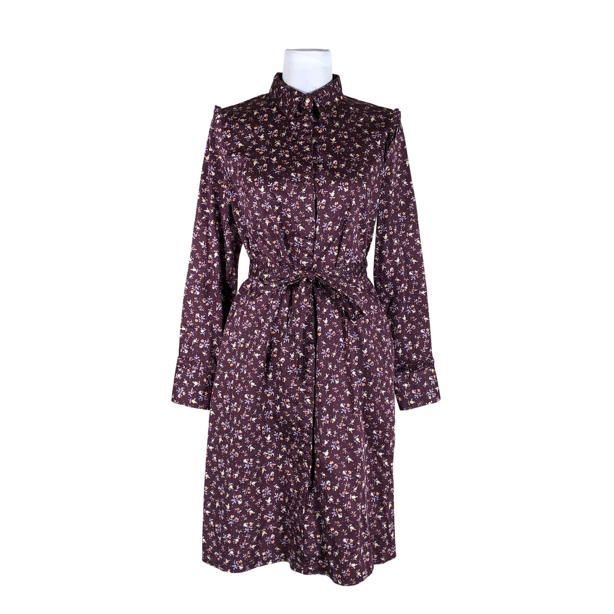Unisex Claire.dk - Mitteveniv kleit, suurus 38 - Veinipunane (1)