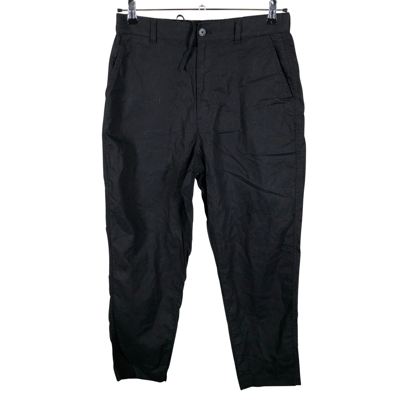 Unisex Uniqlo - Mittevenivad püksid, suurus 40 - Must (1)