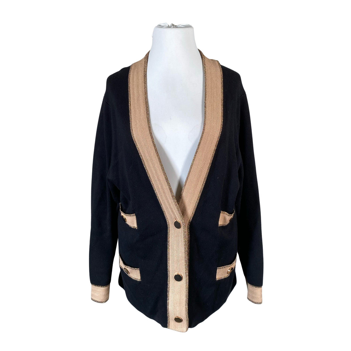 Unisex Maison 123 - Kardigan, suurus 42 - Must (1)