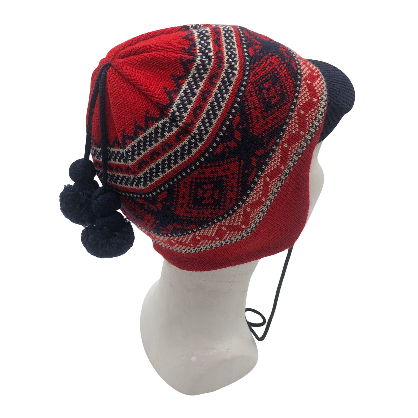 Unisex Husky - Talvemüts, suurus 54 - 56 cm - Punane (2)