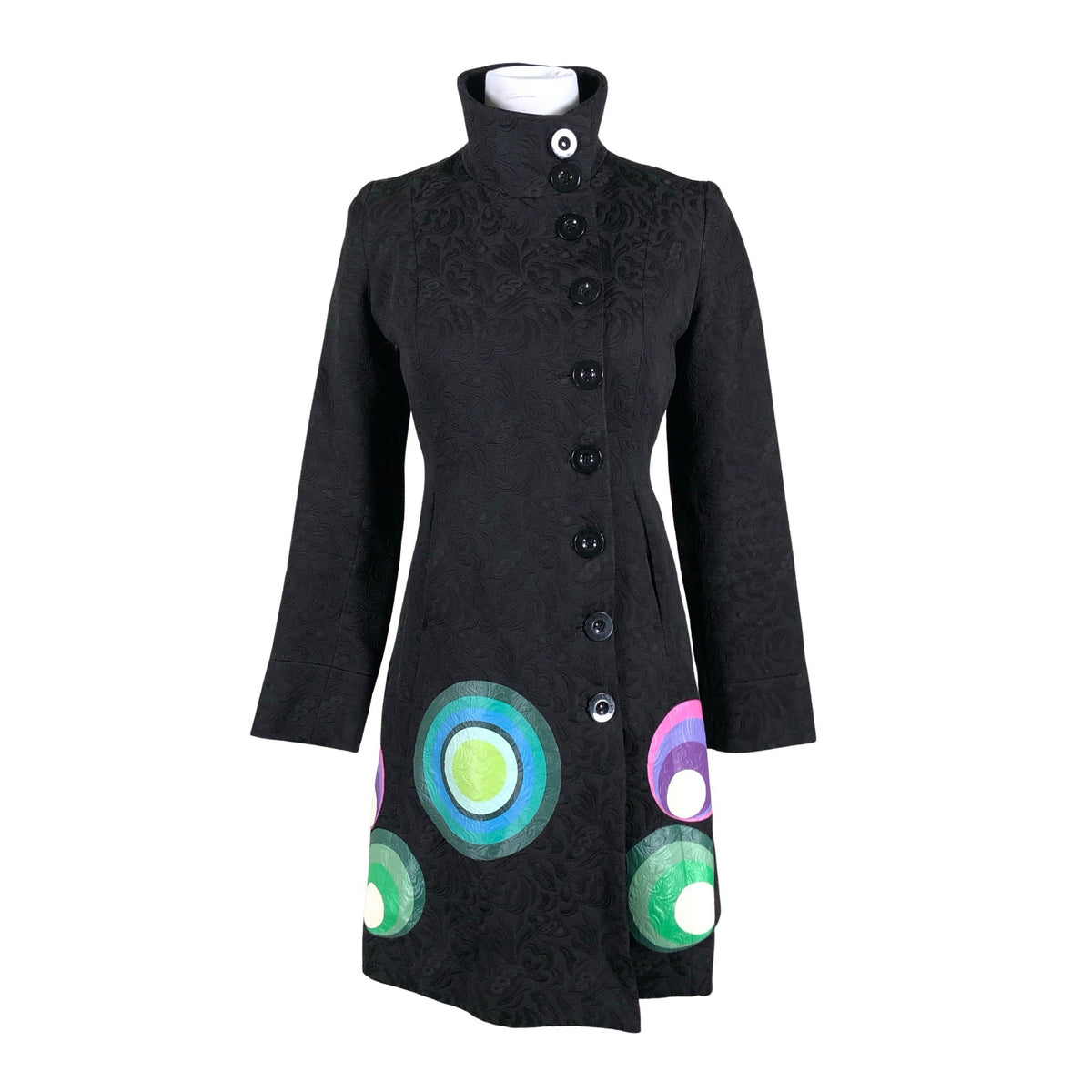 Unisex Desigual - Trentš, suurus 36 - Must (1)