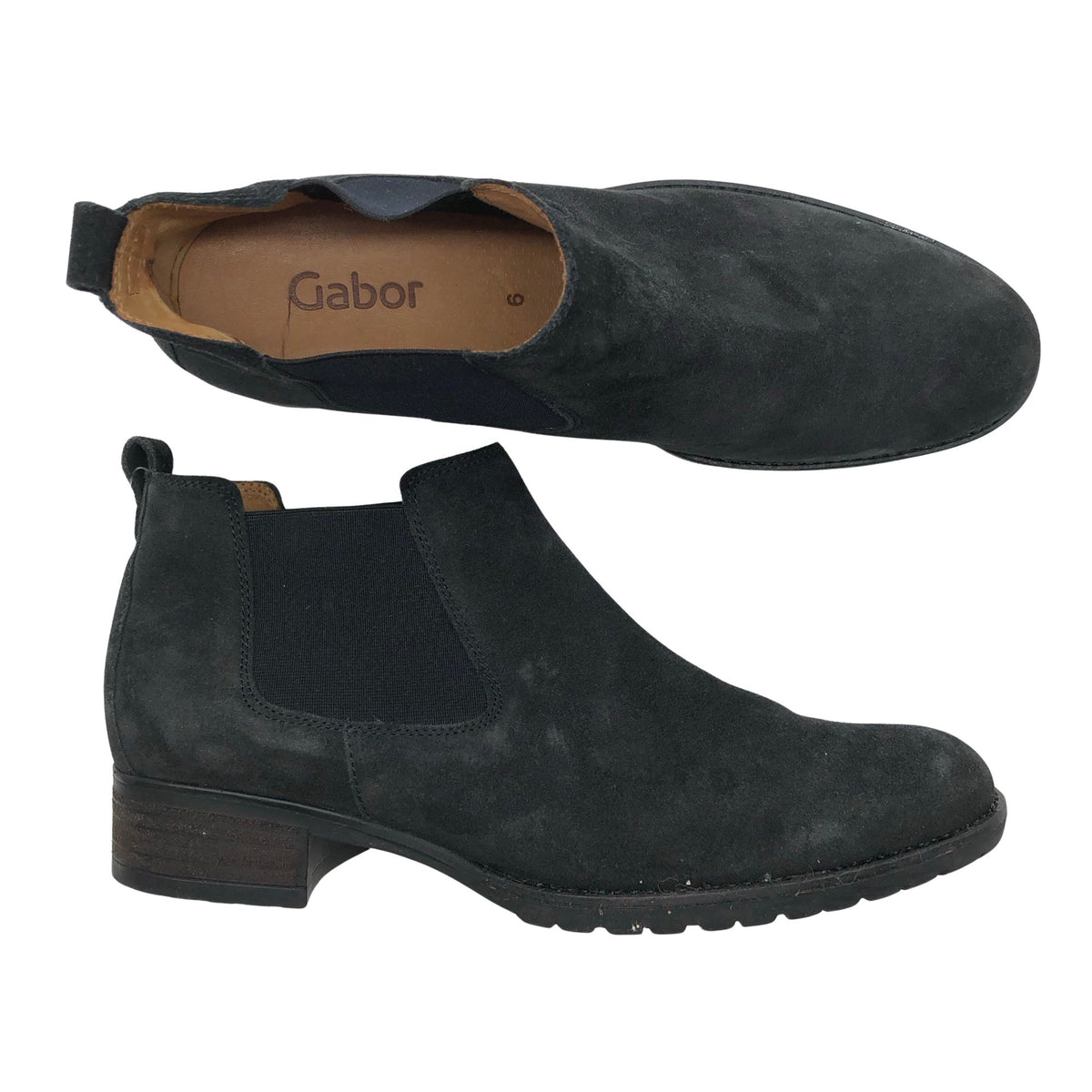 Unisex Gabor - Poolsaapad, suurus 39 - Must (1)