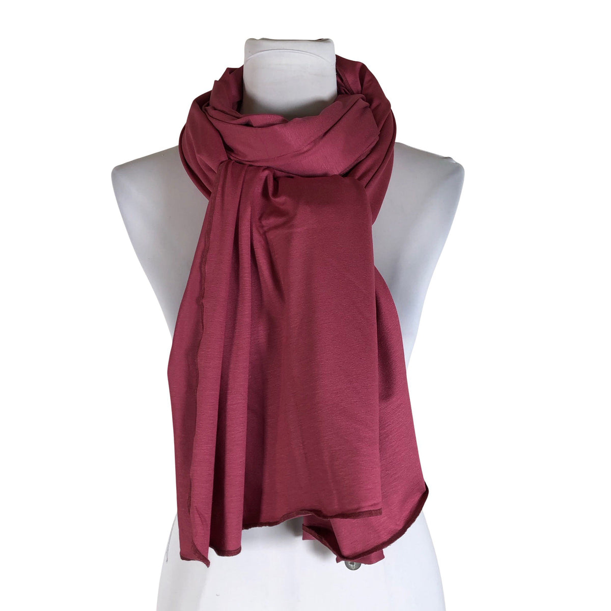 Unisex House of Lola - Õhuke sall, suurus Maxi - Veinipunane (1)