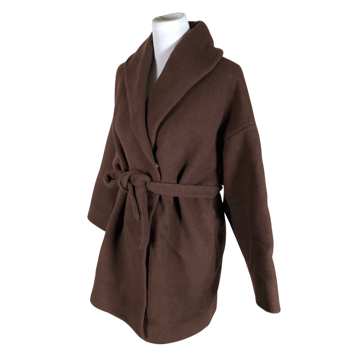 Unisex Borse e Cose - Villane mantel, suurus 36 - Pruun (3)