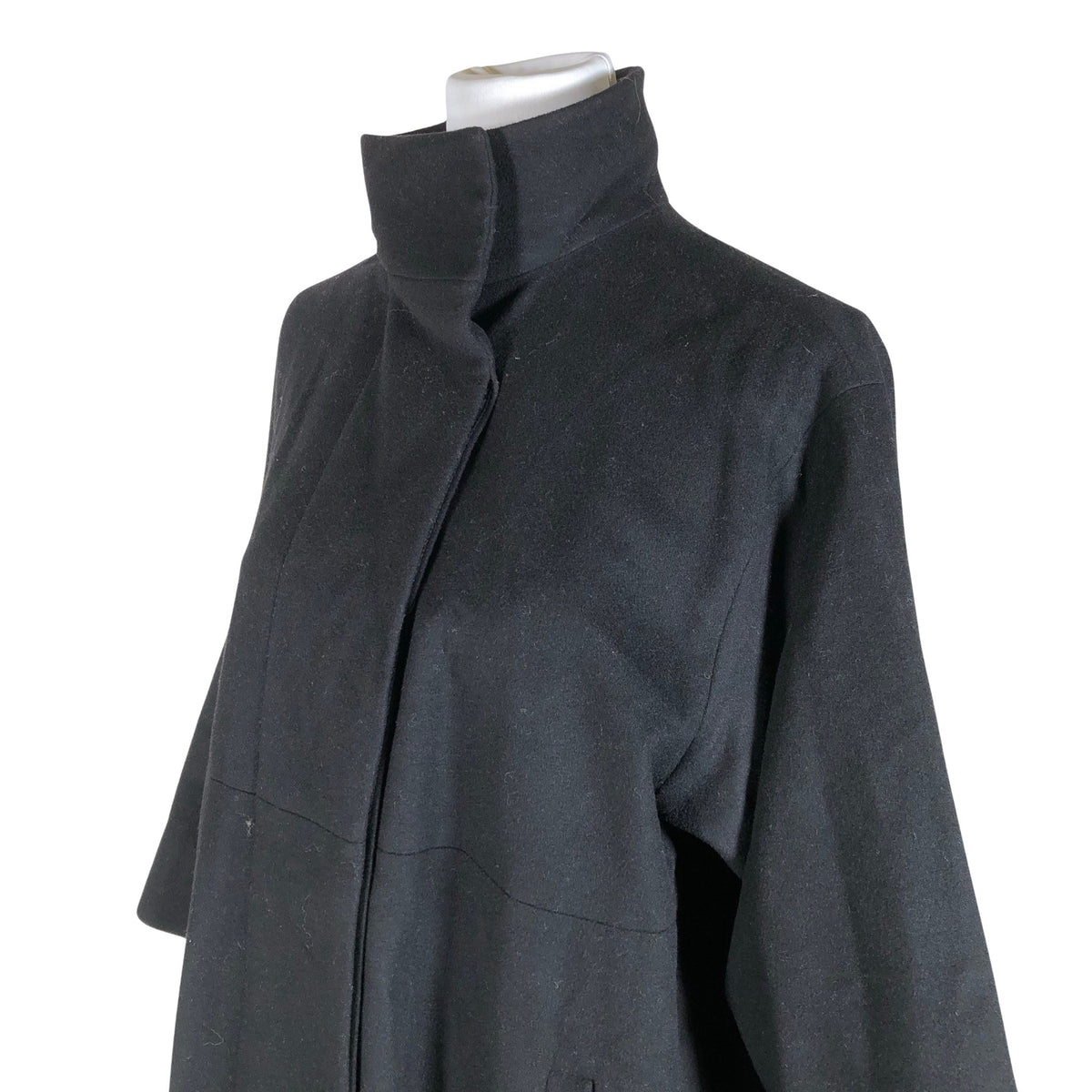 Unisex Club Monaco - Villane mantel, suurus 40 - Must (3)
