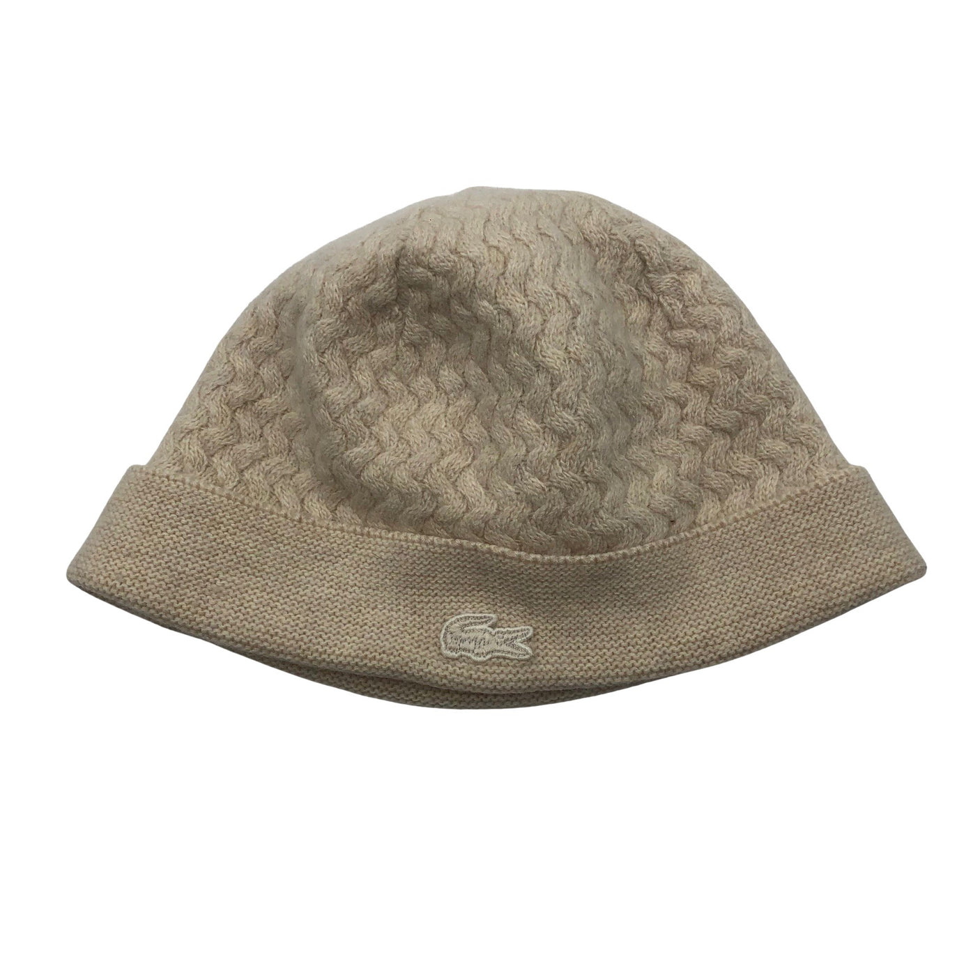Unisex Lacoste - Talvemüts, suurus 58 - 60 cm - Beige (1)