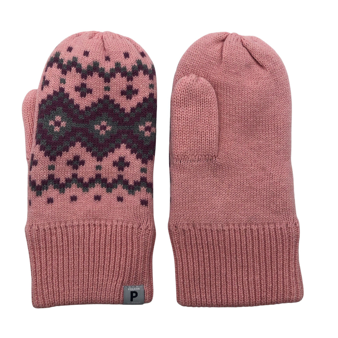 Unisex Polarn O. Pyret - Labakindad, suurus 5 - 8 vuotta - Heleroosa (1)