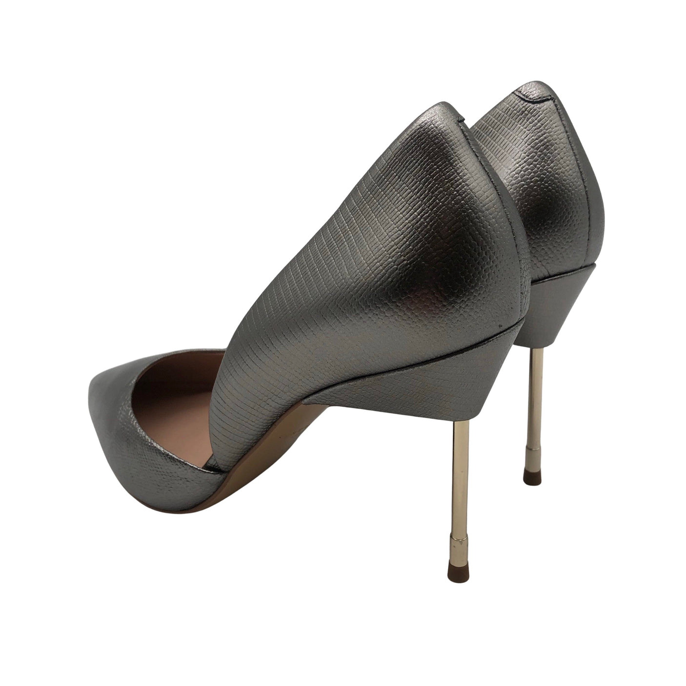 Unisex Kurt Geiger - Pidulikud kontsakingad, suurus 37 - Hõbe (2)