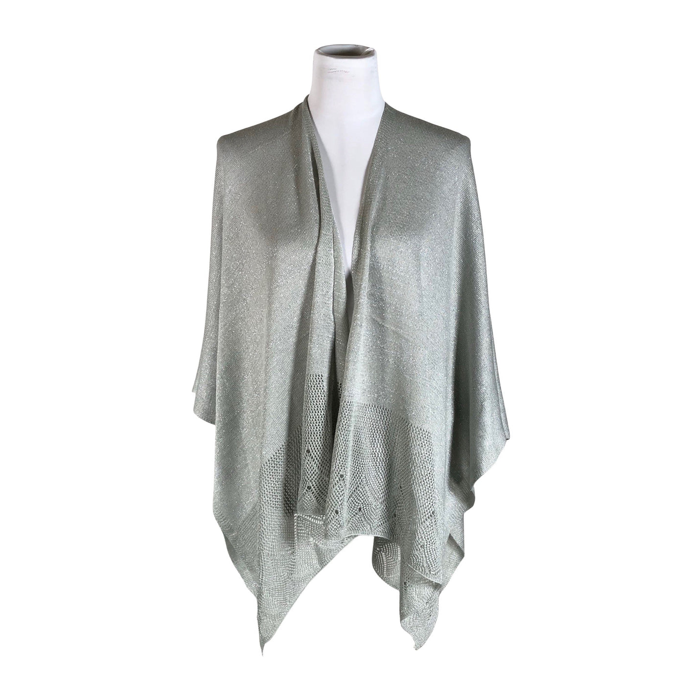 Unisex Adrienne Vittadini - Õlasall, suurus Maxi - Hõbe (1)