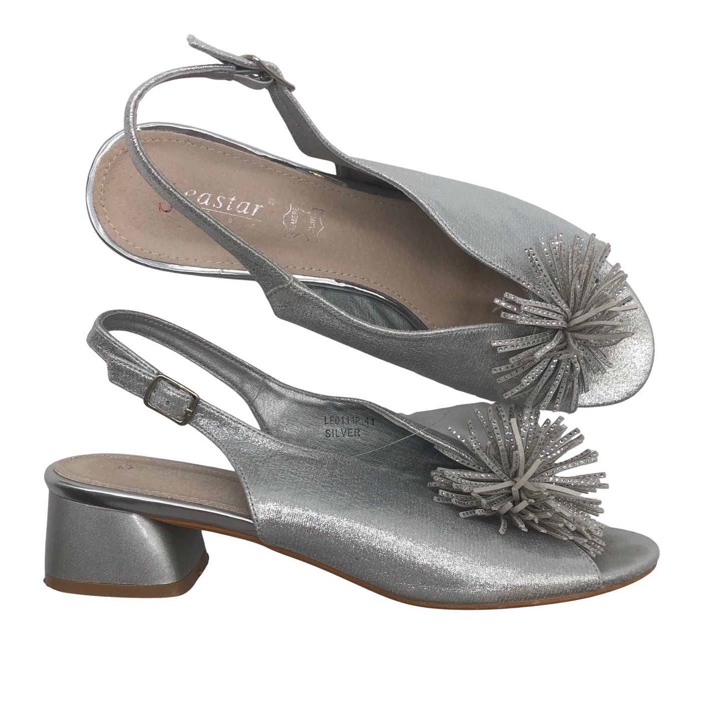 Unisex Seastar blue - Kontsaga rihmikud, suurus 41 - Hõbe (1)