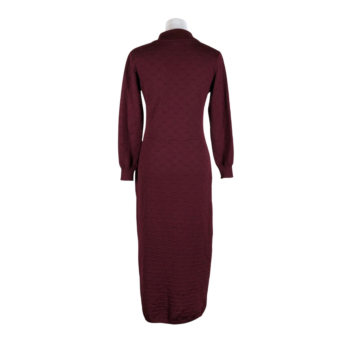 Unisex Uhana Design - Kootud kleit, suurus 36 - Veinipunane (2)
