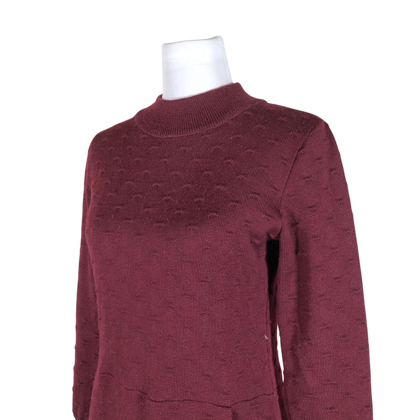 Unisex Uhana Design - Kootud kleit, suurus 36 - Veinipunane (3)