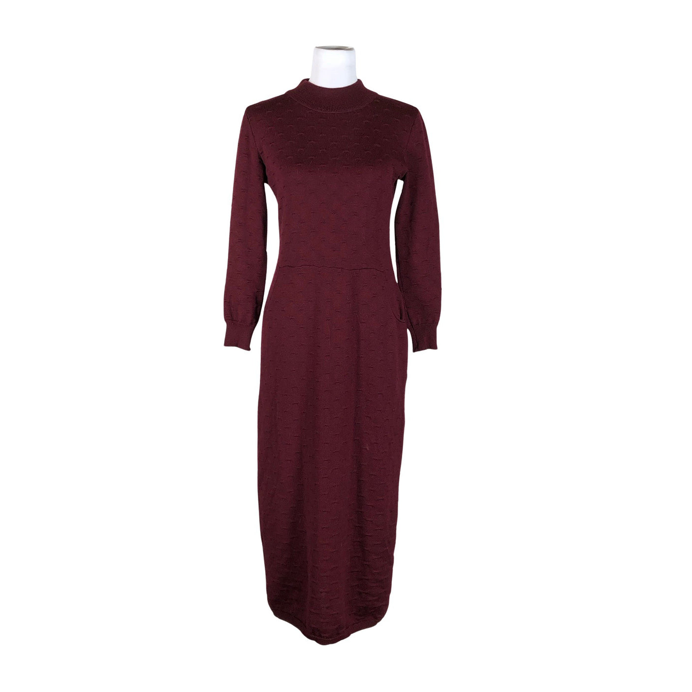 Unisex Uhana Design - Kootud kleit, suurus 36 - Veinipunane (1)