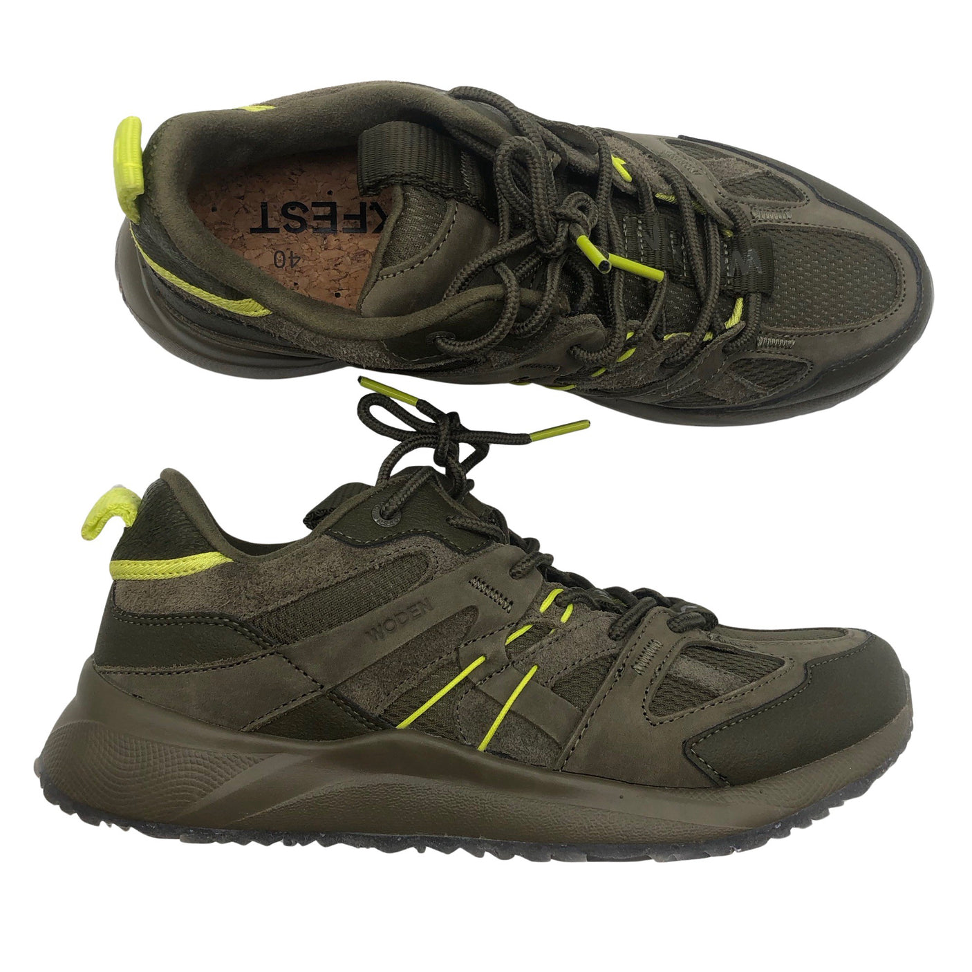 Unisex Woden - Tossud, suurus 40 - Roheline (1)