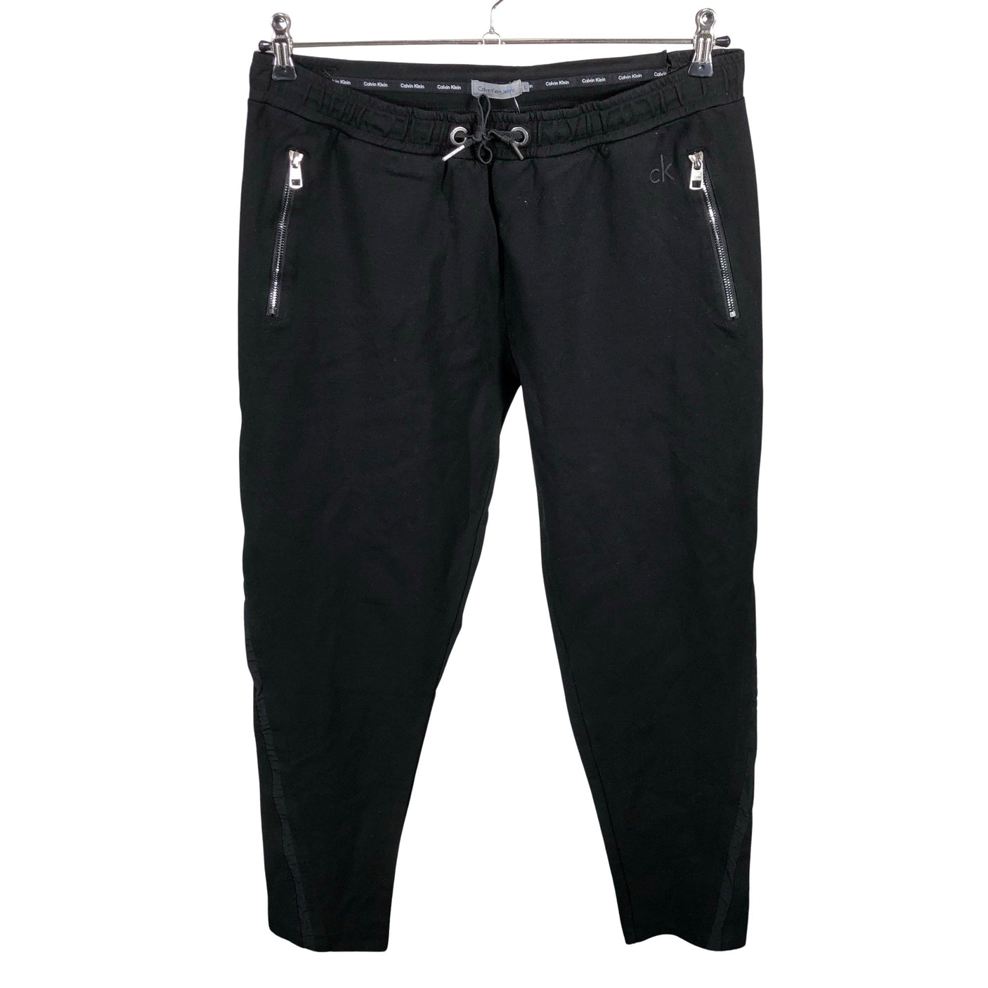 Unisex Calvin Klein Jeans - Trikotaažist püksid, suurus 40 - Must (1)