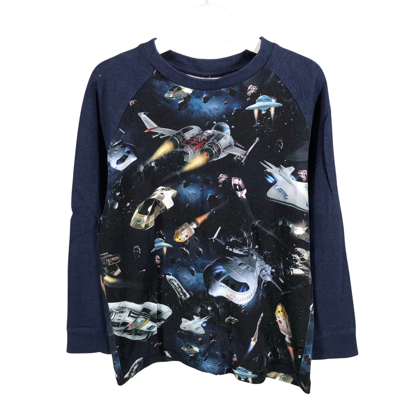 Unisex Molo Kids - Trikotaažist pluus, suurus 122 - 128 - Sinine (1)