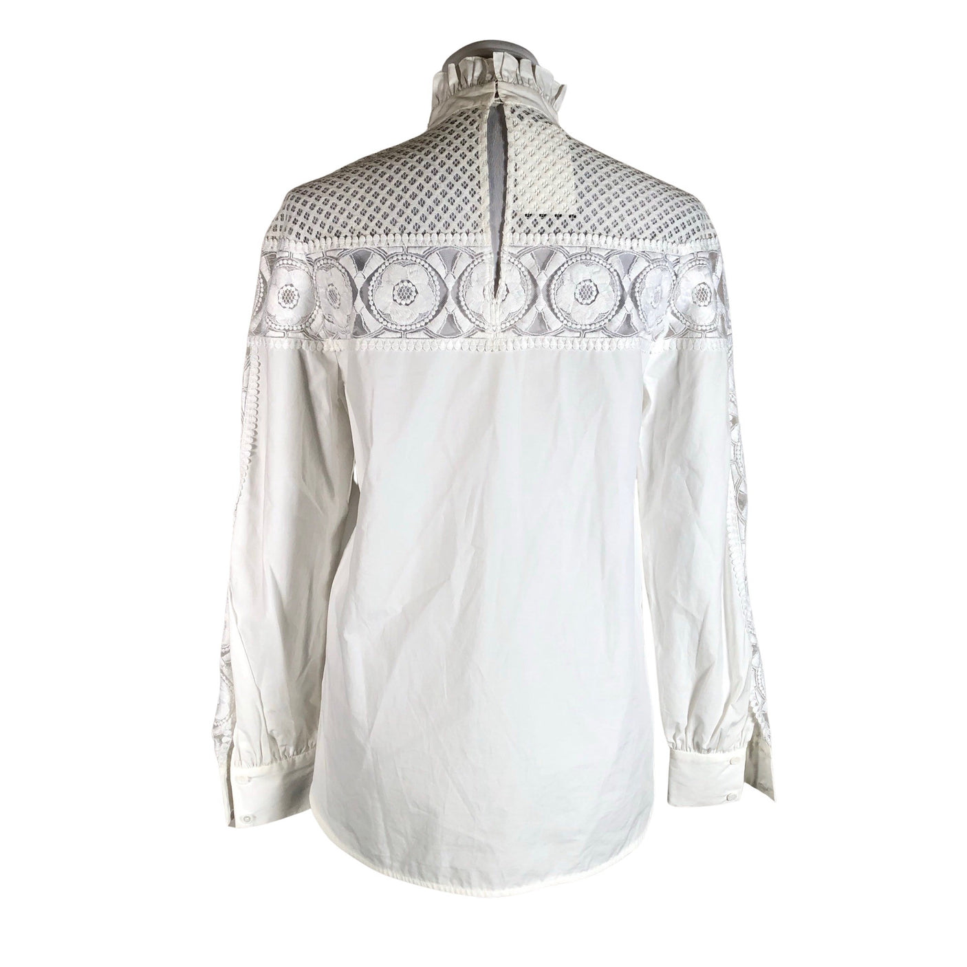 Unisex Sandro Paris - Pluus, suurus 36 - Valge (2)