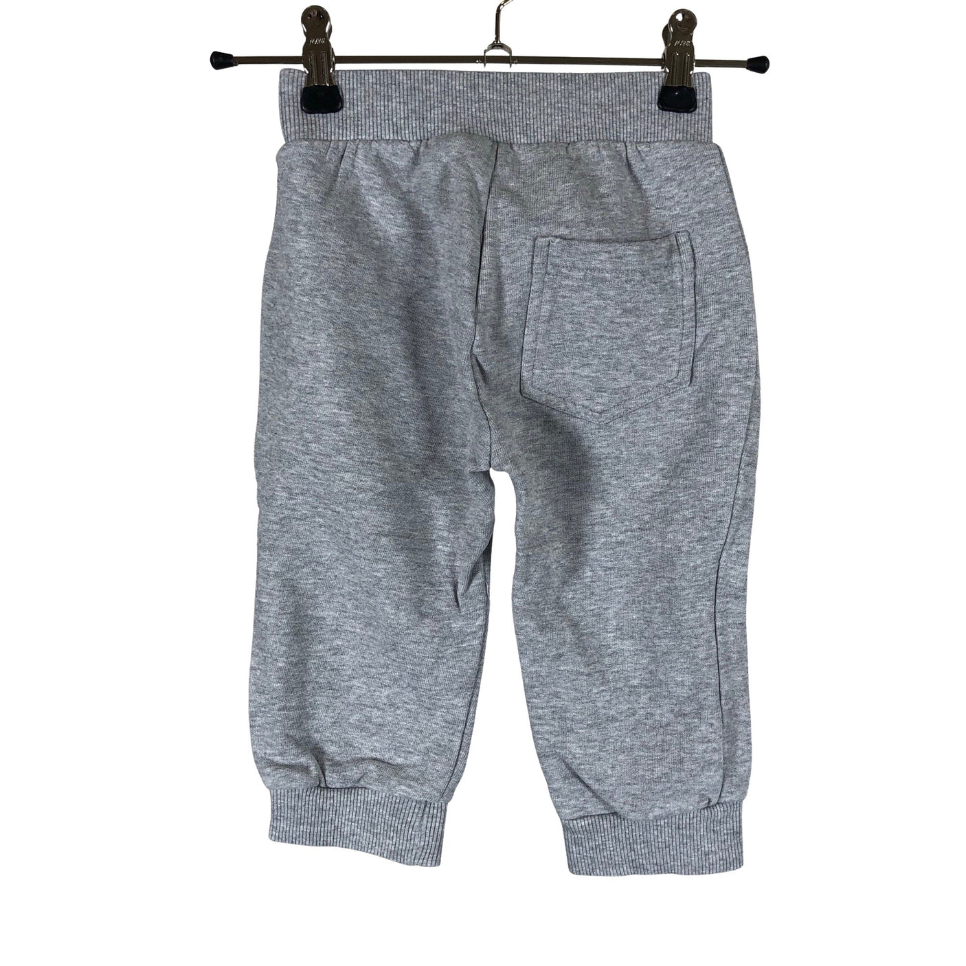 Unisex Benetton - Dressikangast püksid, suurus 80 - 86 - Hall (2)