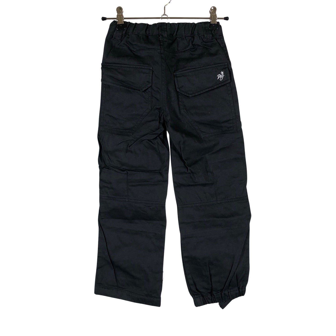 Unisex D&J Familjeklubben - Cargo-püksid, suurus 116 - 122 - Must (2)