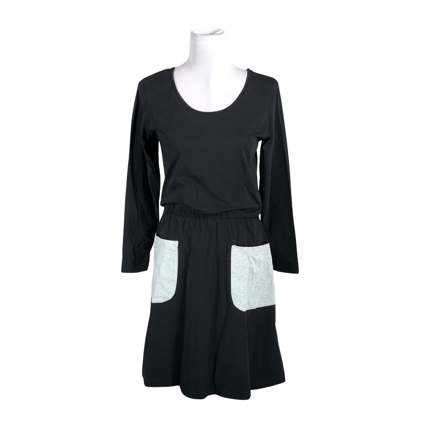 Unisex NOSH - Trikotaažist kleit, suurus 36 - Must (1)